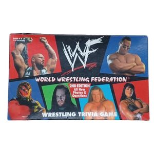 Vintage 1998 Wrestling Trivia Game 2nd Edition Never been used WWE